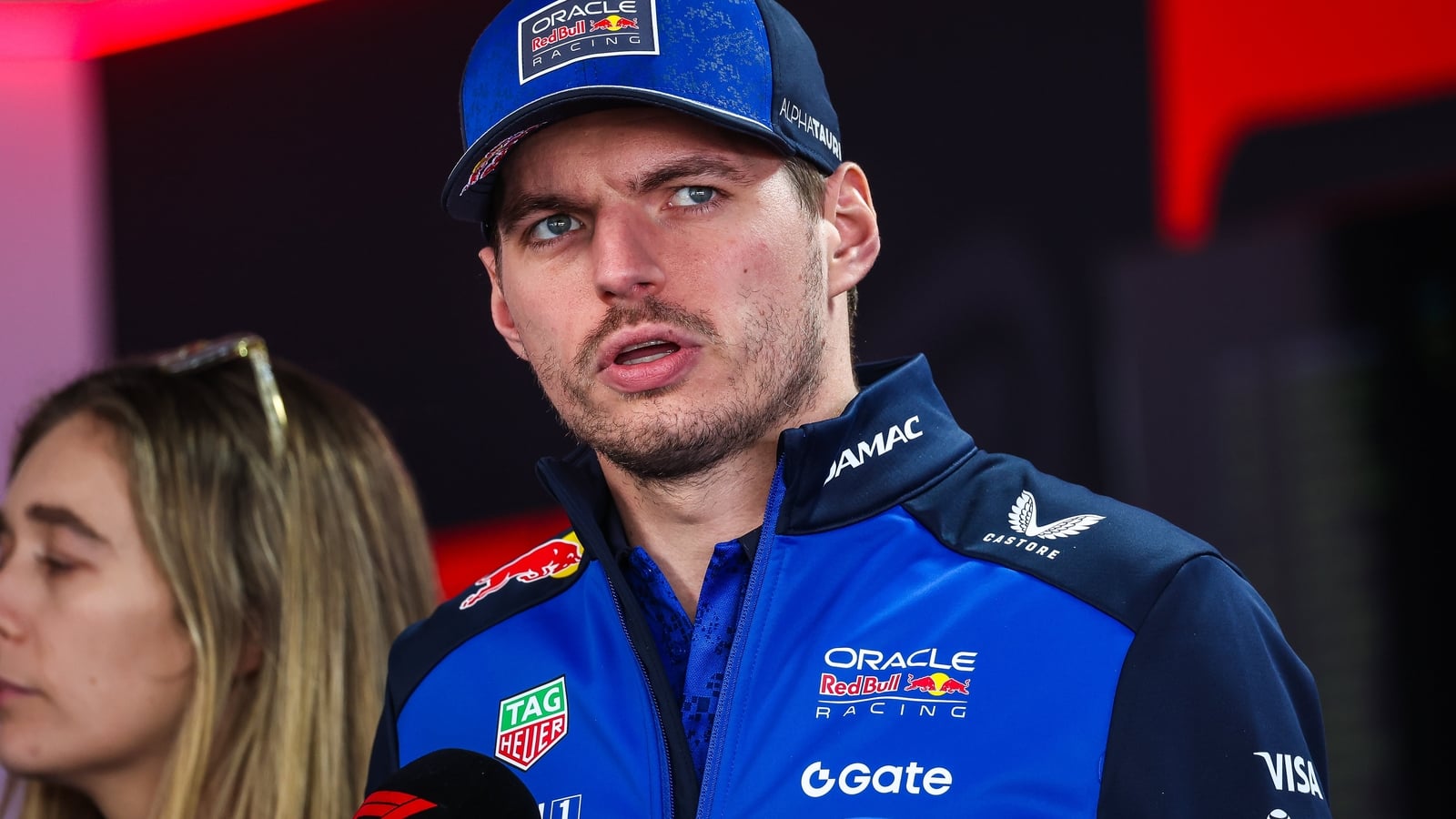 Verstappen tells reporter to 'get out' of media session