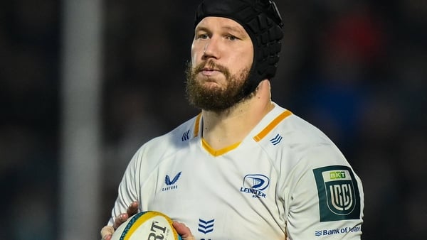 21 March 2026; RG Snyman of Leinster during the United Rugby Championship match between Glasgow Warriors and Leinster at Scotstoun Stadium in Glasgow, Scotland. Photo by Brendan Moran/Sportsfile