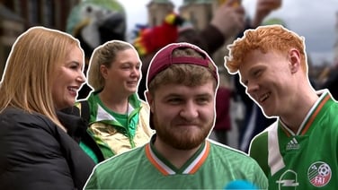 Excitement is at fever pitch with Irish fans in Prague ahead of tonight’s match