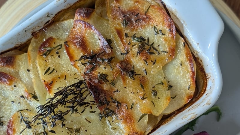 Hot Pot of Slow Braised Moroccan Spiced Beef with Root Vegetables