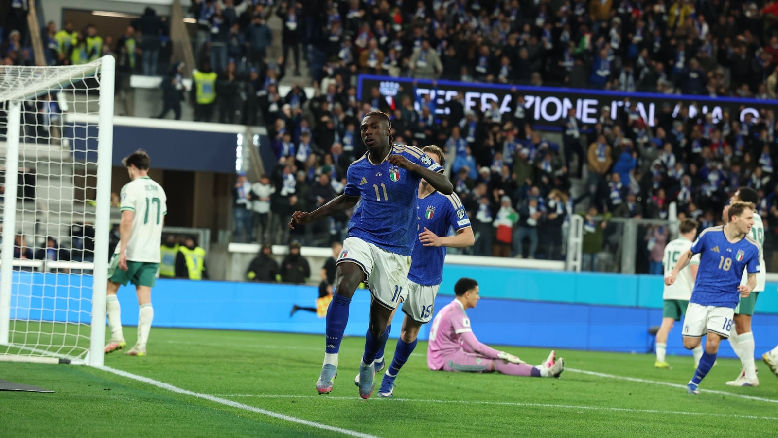 Northern Ireland's World Cup dream ends with Italy defeat