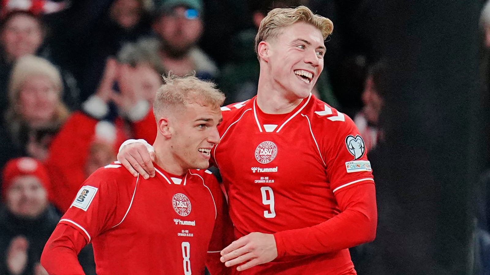 Second half surge sees Denmark past North Macedonia