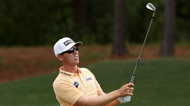 HOUSTON, TEXAS - MARCH 26: Séamus Power of Ireland plays a shot on the fifth hole during the first round of the Texas Children's Houston Open 2026 at Memorial Park Golf Course on March 26, 2026 in Houston, Texas. (Photo by Mike Mulholland/Getty Images)