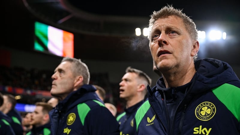 Republic of Ireland head coach Heimir Hallgrimsson before the FIFA World Cup 2026 European Qualifiers play-off semi-final match between Czechia and Republic of Ireland at Fortuna Arena in Prague, Czechia.