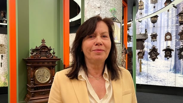 Elizabeth Clooney at the museum