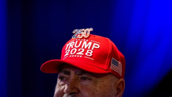 An attendee listens during a discussion at the Conservative Political Action Conference (CPAC) at the Gaylord Texan Resort and Conference Center