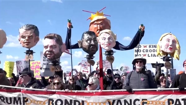 Anti-Trump protests taking place on ‘No Kings Day’ in US