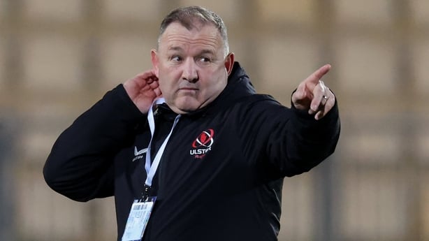 28 March 2026; Ulster Head Coach Richie Murphy out on the pitch ahead of the United Rugby Championship match between Zebre and Ulster at Stadio Lanfranchi in Parma, Italy. Photo by Tim Rogers/Sportsfile