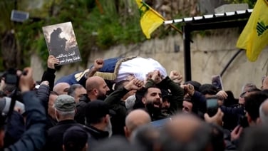 Funeral in Lebanon for journalists killed by Israel