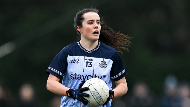 2 February 2026; Annabelle Timothy of Dublin during the Lidl Ladies National Football League Division 1 Round 2 match between Meath and Dublin at St Patrick’s GFC in Stamullen, Meath. Photo by Ray McManus/Sportsfile