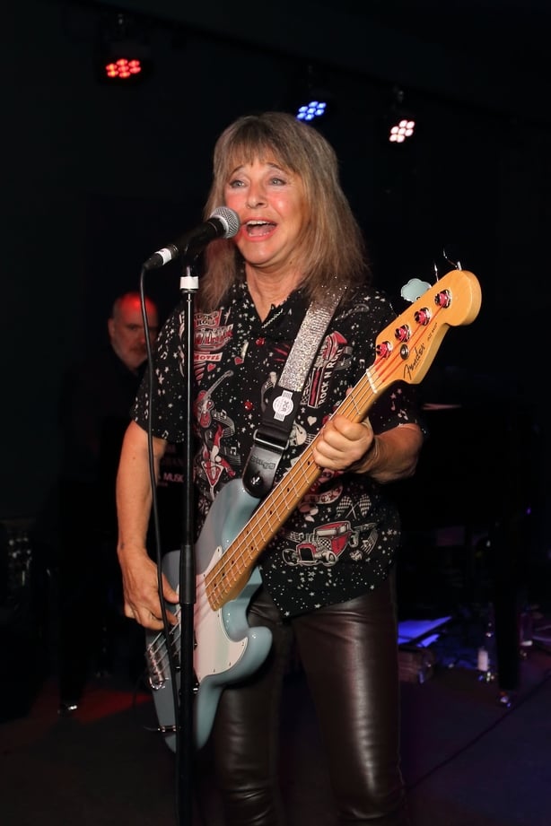 LONDON, ENGLAND - SEPTEMBER 14: Suzi Quatro attends the Boisdale Music Awards 2021 at Boisdale of Canary Wharf on September 14, 2021 in London, England. (Photo by David M. Benett/Dave Benett/Getty Images)