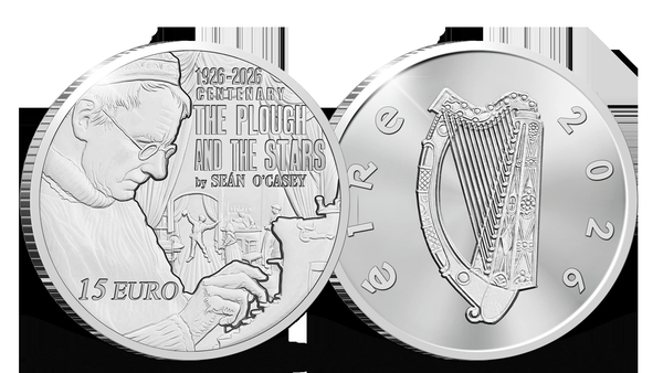 The coin was designed by Irish artist PJ Lynch