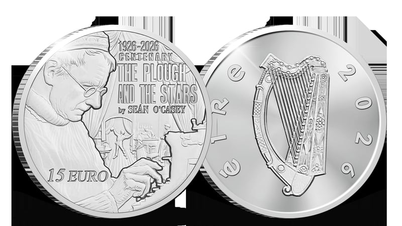The coin was designed by Irish artist PJ Lynch