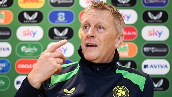 Head coach Heimir Hallgrimsson during a Republic of Ireland men's media conference at the FAI Headquarters in Abbotstown, Dublin.