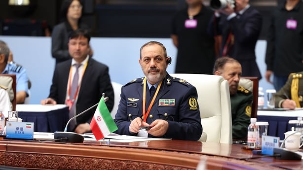 Iran Defense Minister Aziz Nasirzadeh attends the Shanghai Cooperation Organization (SCO) Defense Ministers' Meeting on June 26, 2025 in Shanghai, China. All parties participating in the meeting agreed that they should continue to enhance strategic communication, promote practical cooperation and jo