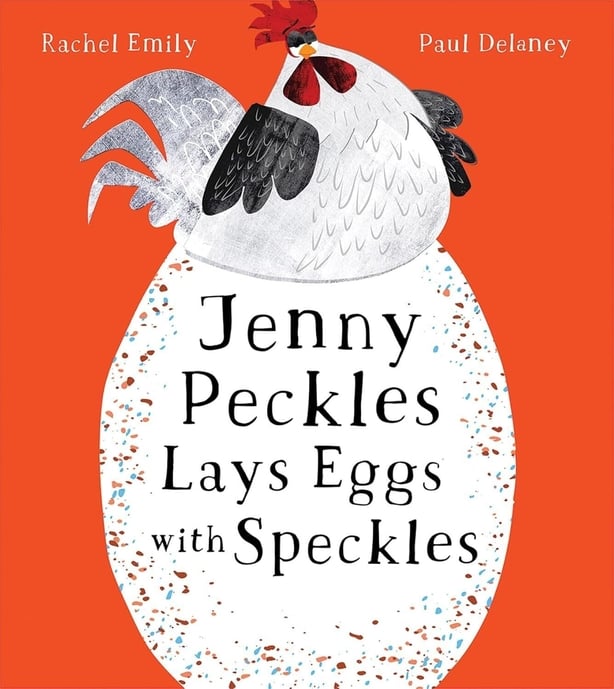 Jenny Peckles Lays Eggs with Speckles book cover