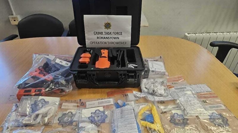 Drones and drugs seized by gardaí (Garda)