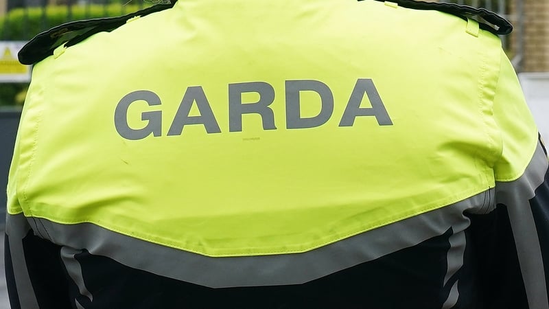 a close up of a garda uniform