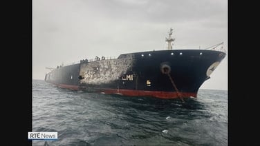 Kuwaiti oil tanker carrying crude oil hit near Dubai