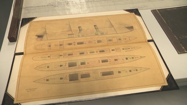 A plan for a large ship