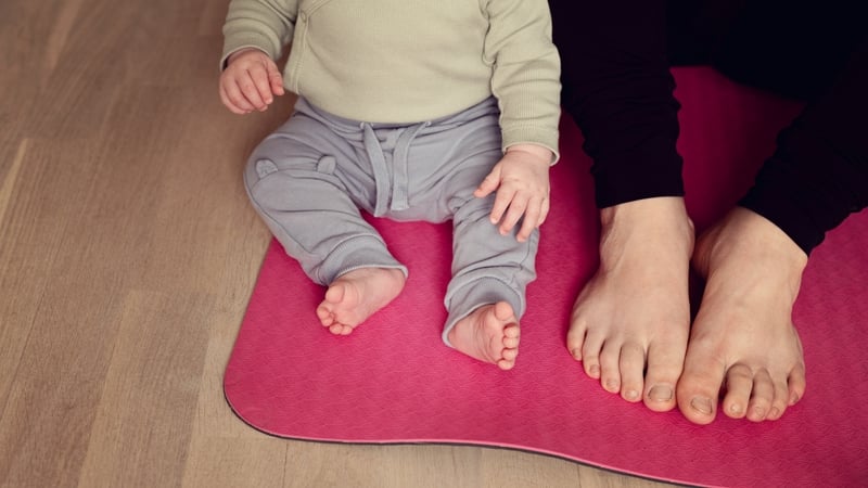 postpartum exercise - stock pic - GETTY