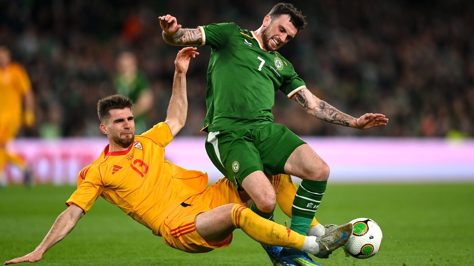 Friendly frustration as Ireland held by North Macedonia