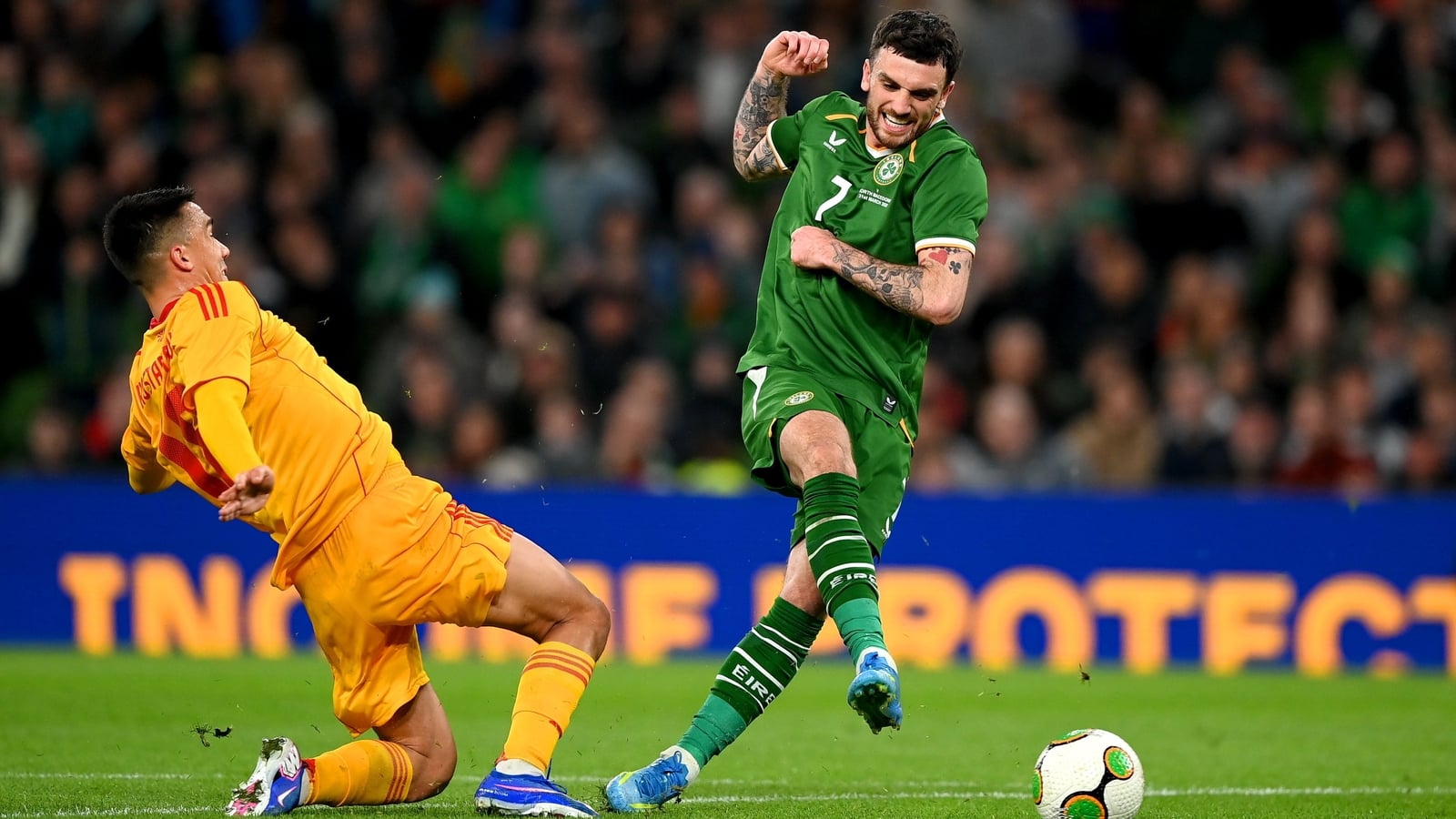 Parrott: Irish support 'warms my heart'