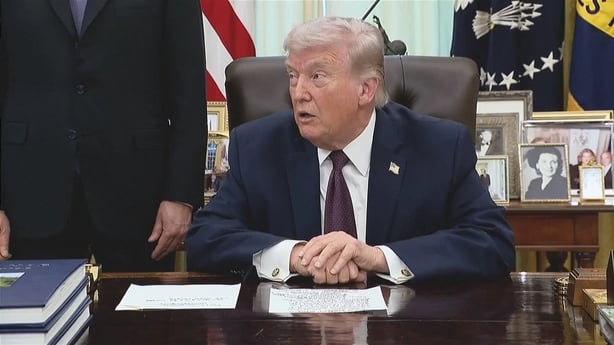 US President Donald Trump