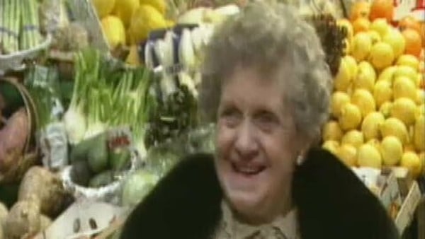 Fifty years working at the English Market in Cork, 1996