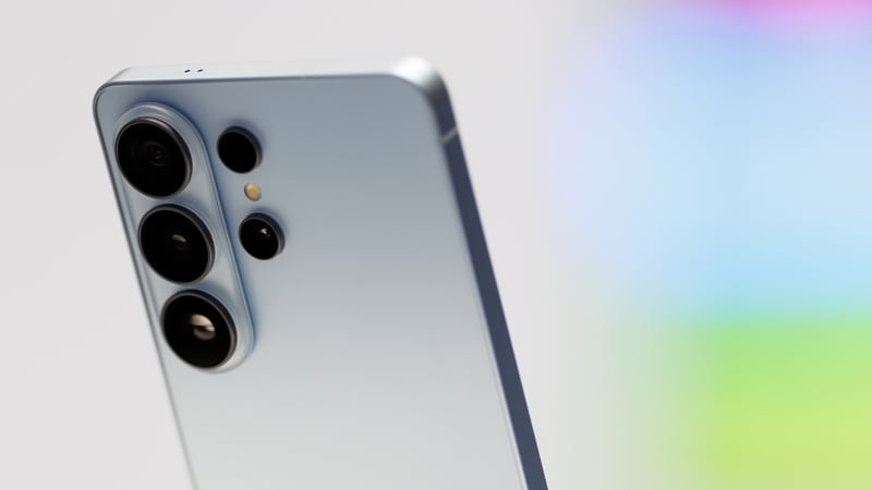 A Samsung Electronics Co. Galaxy S26 Ultra smartphone displayed at the company's annual general meeting in Suwon, South Korea, on Wednesday, March 18, 2026. Samsung has begun rolling out the Galaxy S26 Ultra, with a new Privacy Display and a range of new