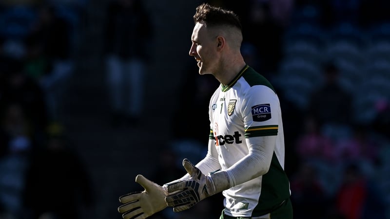 Donegal goalkeeper Gavin Mulreany