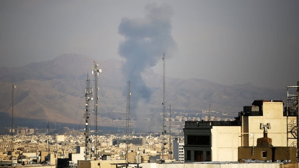 TEHRAN, IRAN - APRIL 1: Smoke rises over residential area following the US and Israeli attack in Tehran, Iran on April 1, 2026. (Photo by Fatemeh Bahrami/Anadolu via Getty Images)
