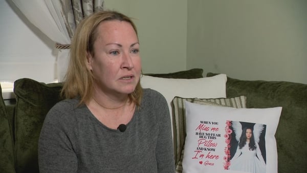 Siobhan Lynch sitting on a couch