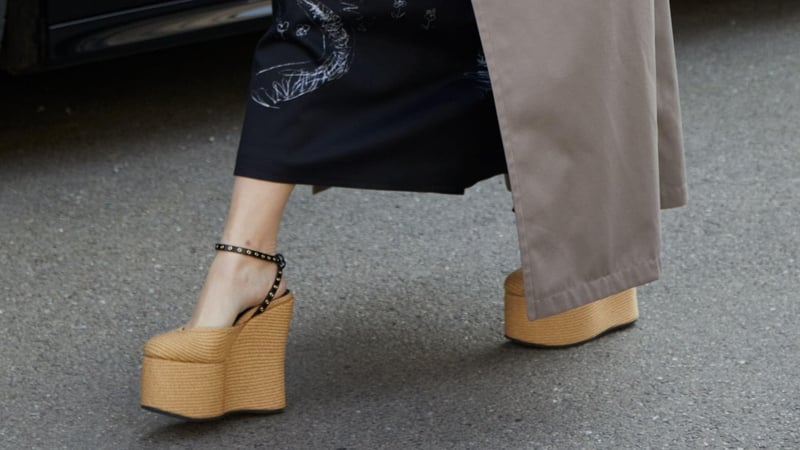Are wedge heels the shoe of the season? Here's how to wear them