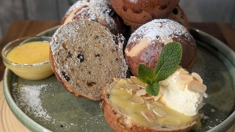 Alex Petit's hot cross buns & orange curd: Today