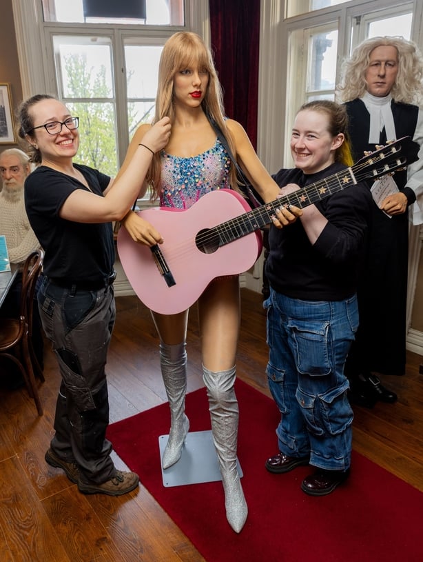 Taylor Swift Wax Figure at the Irish Wax Museum 
