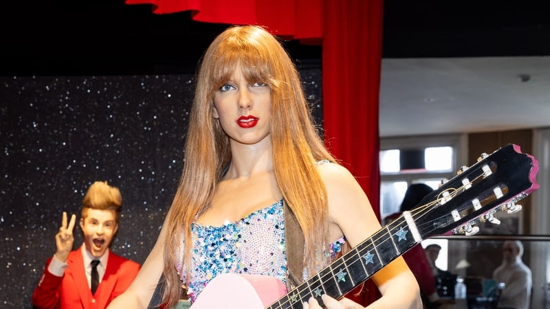 Watch: Taylor Swift waxwork unveiled in Dublin