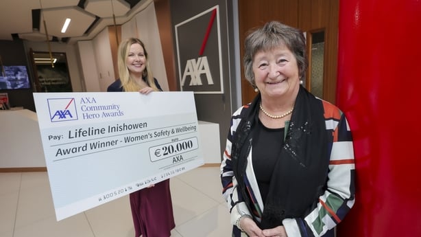 Axa Community Hero Winners. Photo Chris Bellew / Fennell Photography