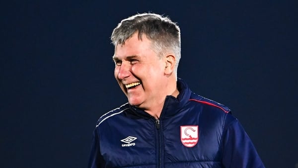 20 March 2026; St Patrick's Athletic manager Stephen Kenny before the SSE Airtricity Men's Premier Division match between Waterford and St Patrick's Athletic at the Regional Sports Centre in Waterford. Photo by Piaras Ó Mídheach/Sportsfile