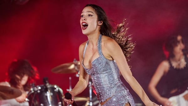 Olivia Rodrigo performs during Lollapalooza at Grant Park on 1 August, 2025 in Chicago, Illinois. (Photo by Josh Brasted/FilmMagic)