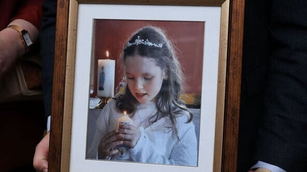 A photo of Jenny Gardiner at her First Holy Communion 