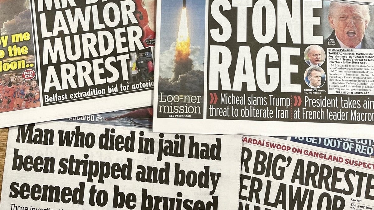 8.10am It Says In The Papers