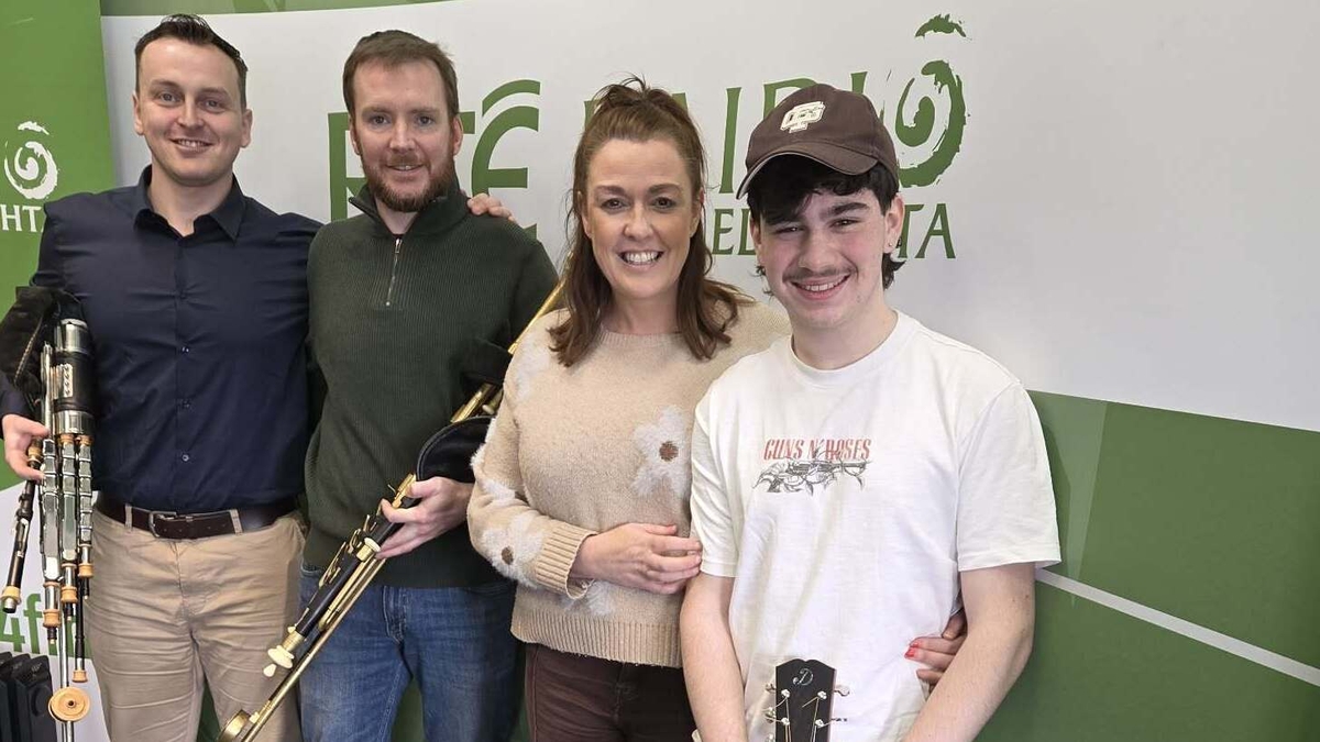 Éanna Ó Cróinín, Joe Armstrong agus Cillian Mac Grianna.