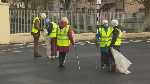 People take part in clean up in Limerick