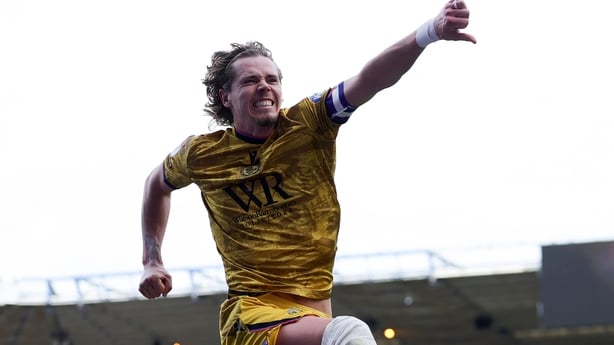 BIRMINGHAM, ENGLAND - APRIL 03: Todd Cantwell of Blackburn Rovers celebrates scoring his team's first goal during the Sky Bet Championship match between Birmingham City and Blackburn Rovers at St Andrew's Trillion Trophy Stadium on April 03, 2026 in Birmingham, England. (Photo by Kate McShane/Getty