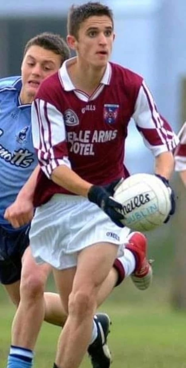 Darren Price playing football