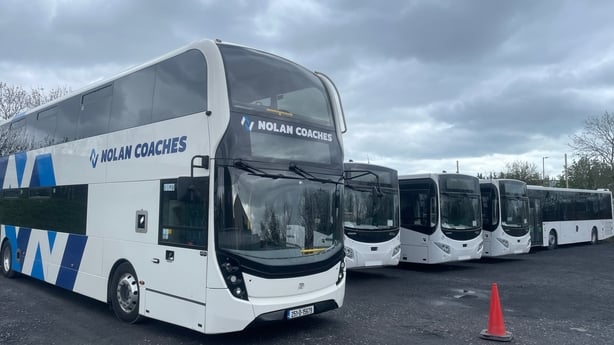 Garrett O'Toole of Nolan Coaches