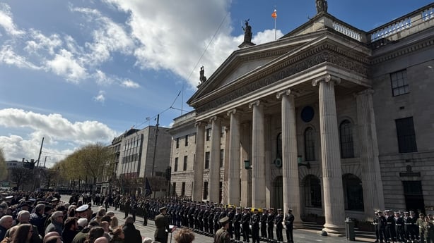 Easter Rising commemoration at the GPO