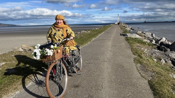 Green Party Councillor Donna Cooney on Bull island