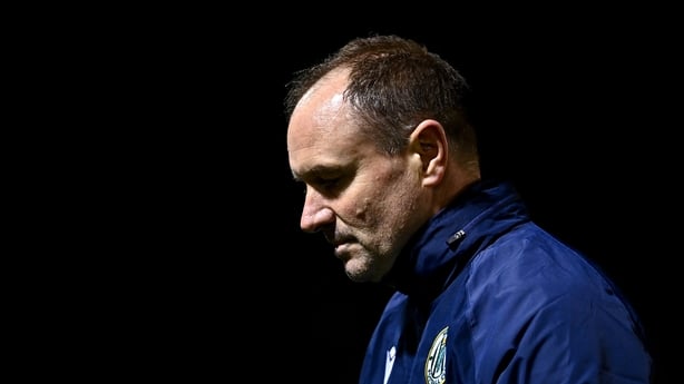 13 February 2026; Kerry FC manager Colin Healy during the SSE Airtricity Men's First Division match between UCD and Kerry FC at UCD Bowl in Belfield, Dublin. Photo by Tyler Miller/Sportsfile 